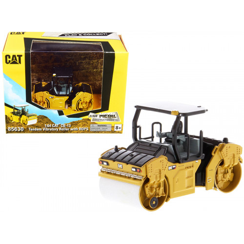 CAT Caterpillar CB-13 Tandem Vibratory Roller with ROPS 