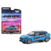 2022 Ford Mustang Mach-E Police Blue with Black Top