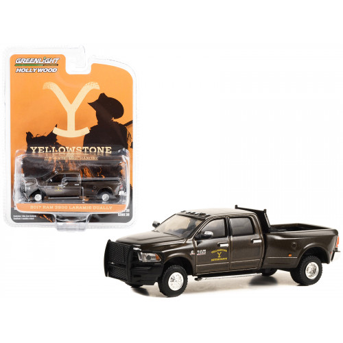 2017 Ram 3500 Laramie Dually Pickup Truck Brown Metallic 