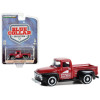 1956 Ford F-100 Pickup Truck Red and Black