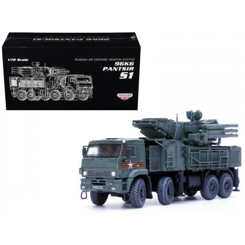 Pantsir S1 96K6 Self-Propelled Air Defense Weapon System 