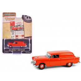 1955 Chevrolet Sedan Delivery Orange Red 