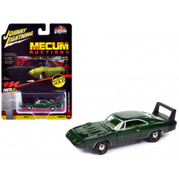 1969 Dodge Charger Daytona Dark Green Metallic with Green Interior 
