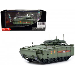 Russian (Object 695) Kurganets-25 Infantry Fighting Vehicle with Four Kornet-EM Guided Missiles - Moscow Victory Day Parade 1/72 Diecast Model by Panzerkampf
