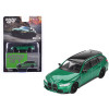 BMW M3 Competition Touring Isle of Man Green Metallic with Black Top Limited Edition to 3600 pieces Worldwide 1/64 Diecast Model Car by Mini GT