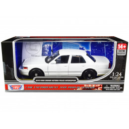 2010 Ford Crown Victoria Police Interceptor Unmarked White 