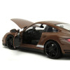 Porsche 911 Turbo Brown and Brown M&M Diecast Figure
