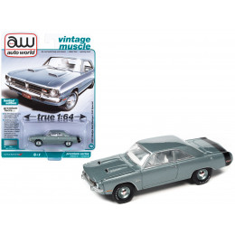 1971 Dodge Dart Swinger 340 Special Light Gunmetal Gray Metallic with Black Tail Stripe 