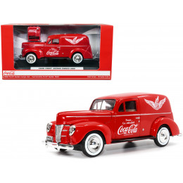 1940 Ford Sedan Cargo Van Red 