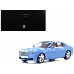 Rolls-Royce Ghost Light Blue 1/18 Diecast Model Car by Kyosho