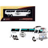 MCI MC-7 Challenger Intercity Coach Bus White