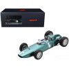 BRM P57 #6 Graham Hill Winner F1 Formula One Monaco GP (1963) with Driver Figure and Acrylic Display Case 1/18 Model Car by Spark