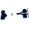 Lowboy Single Axle Booster with Integrated Rear Axle and Fenders (2 Sets) 1/87 (HO) Plastic Model by Promotex