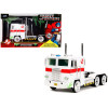 G1 Autobot Optimus Prime Truck White with Robot on Chassis from