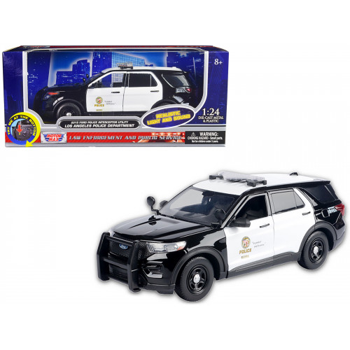 2015 Ford Police Interceptor Utility Black and White 