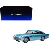 Aston Martin DB5 RHD (Right Hand Drive) Caribbean Pearl Blue Metallic 1/18 Model Car by Autoart