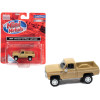 1975 Chevrolet 4x4 Pickup Truck Light Saddle Beige 1/87 (HO) Scale Model Car by Classic Metal Works