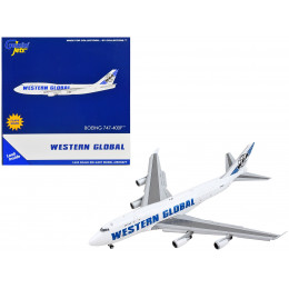 Boeing 747-400F Commercial Aircraft with Flaps Down 