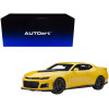 Chevrolet Camaro ZL1 Bright Yellow 1/18 Model Car by Autoart