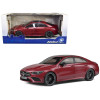 2019 Mercedes-Benz CLA C118 Coupe Rouge Patagonie Red Metallic with Sunroof 1/18 Diecast Model Car by Solido