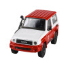 2014 Toyota Land Cruiser 71 SWB (Short Wheel Base) Red and White