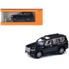 Toyota Land Cruiser 300 Black 1/64 Diecast Model Car by GCD