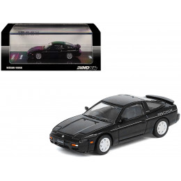 Nissan 180SX RHD (Right Hand Drive) Black 1/64 Diecast Model Car by Inno Models