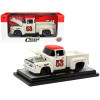 1956 Ford F-100 Pickup Truck Wimbledon White with Red Top