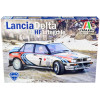 Skill 3 Model Kit Lancia Delta HF Integrale Rallye Monte Carlo (1990) 1/24 Scale Model by Italeri