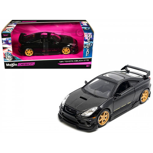 Toyota Celica GT-S Black with Carbon Hood and Sunroof 