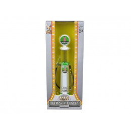 Indian Gasoline Vintage Gas Pump Cylinder 1/18 Diecast Replica by Road Signature