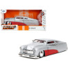 1951 Mercury Silver Metallic and Red with Flame Graphics and Red Interior