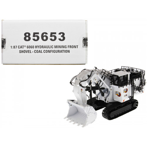 CAT Caterpillar 6060 Hydraulic Mining Front Shovel Coal Configuration White 