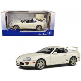 1993 Toyota Supra MK4 Convertible RHD (Right Hand Drive) White 1/18 Diecast Model Car by Solido