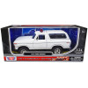1978 Ford Bronco Police Car Unmarked White