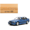 1995 BMW E36 M3 Estoril Blue Limited Edition to 3000 pieces Worldwide 1/18 Model Car by Otto Mobile