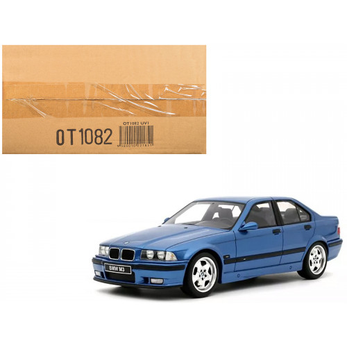 1995 BMW E36 M3 Estoril Blue Limited Edition to 3000 pieces Worldwide 1/18 Model Car by Otto Mobile
