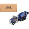 Western Star 4900 with Bridgemaster McNeilus Mixer Blue Metallic