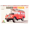 Skill 3 Model Kit Land Rover Fire Truck 1/24 Scale Model by Italeri