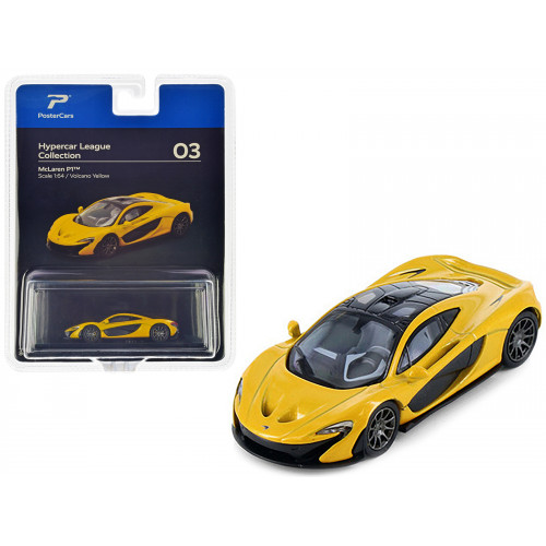 McLaren P1 Volcano Yellow Metallic with Black Top 