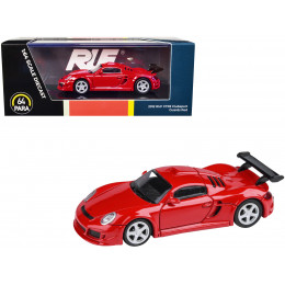2012 RUF CTR3 Clubsport Guards Red 1/64 Diecast Model Car by Paragon Models