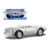 Porsche 550 A Spyder Silver 1/18 Diecast Model Car by Maisto