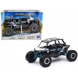 Polaris RZR XP 4 Turbo EPS Sport UTV White with Graphics and Black Top 