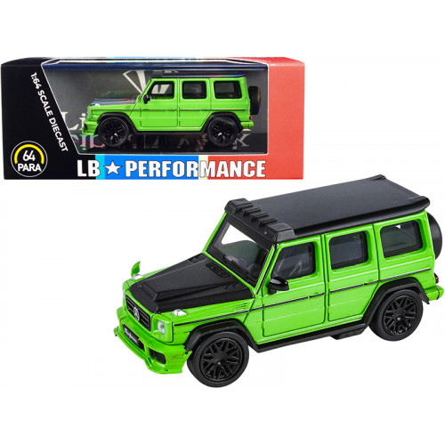 Mercedes-AMG G 63 LBWK Alien Green and Matt Black 
