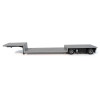 Spread Axle Double-Drop Flatbed Trailer Silver Top 1/87 (HO) Plastic Model by Promotex