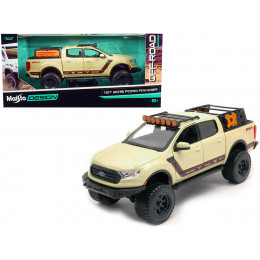 2019 Ford Ranger Lariat FX4 Pickup Truck Sand Tan with Stripes 