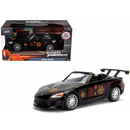 Honda S2000 Convertible Black with Graphics 