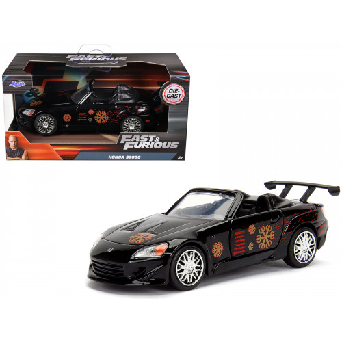 Honda S2000 Convertible Black with Graphics 