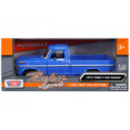 1972 Ford F-100 Pickup Truck Blue 