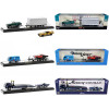 Auto Haulers Set of 3 Trucks Release 63 Limited Edition to 8400 pieces Worldwide 1/64 Diecast Models by M2 Machines